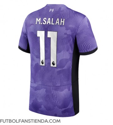 Liverpool Mohamed Salah #11 Tercera Equipación 2023-24 Manga Corta